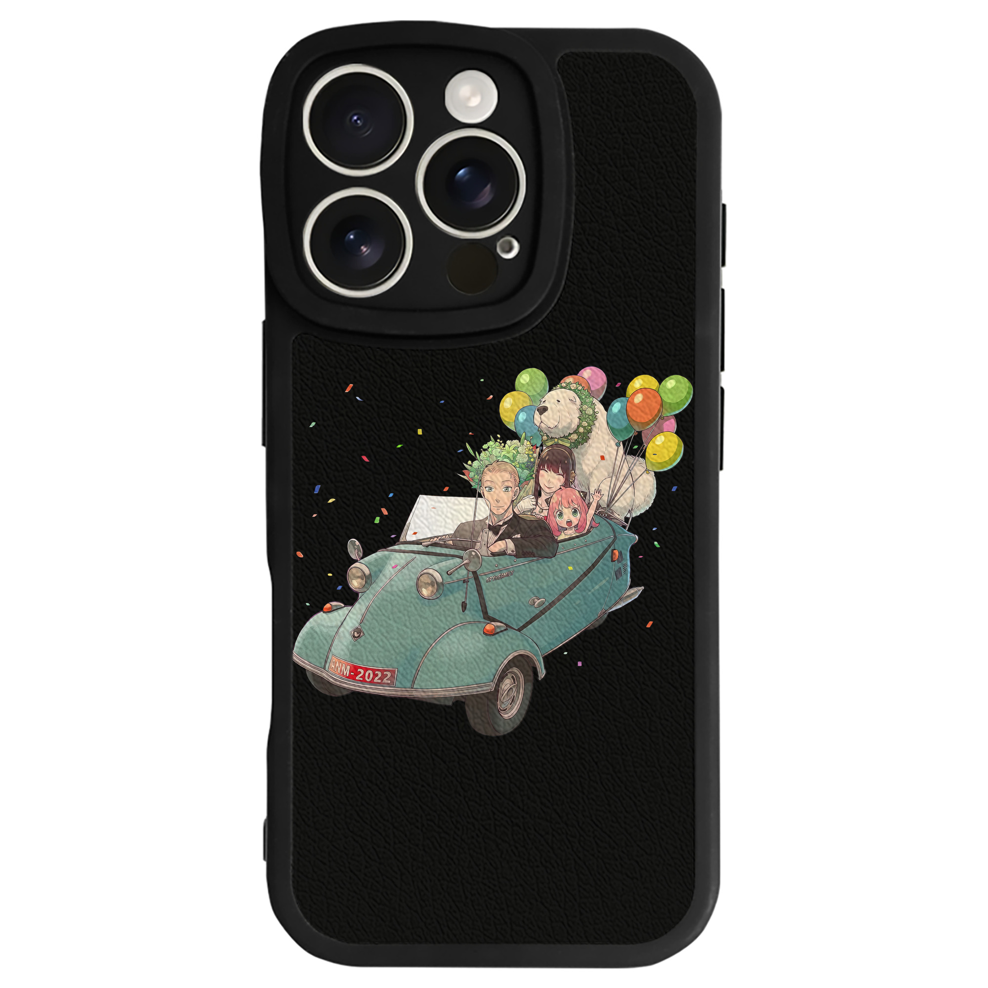 （画像用） SPY×FAMILY间谍家家酒 【iPhone 16シリーズ対応】シリコンスマホケース（レザー調） 材質：シリコン